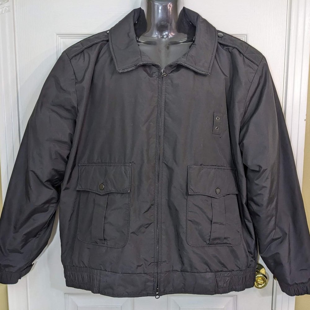 Spiewak Black Golden Fleece Thinsulate Insulated Tactical Bomber Jacket  - XL